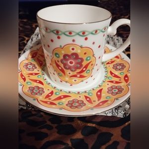 Vintage YSL Collection Coffee Cup Set